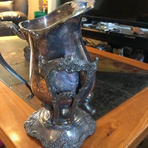 Elegant Silver Pitcher
